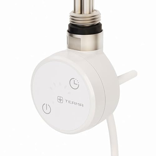 Heizpatrone für Badheizkörper Wifi und Bluetooth - Steuerung, weiss, elektrischer Heizstab für Handtuchheizkörper, elektro, Elektrobadheizkörper, anapont (weiss, 1000 WiFi)