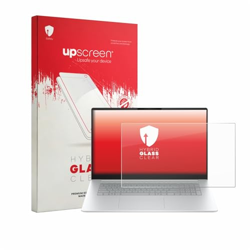 upscreen Schutzglas für HP OmniBook 3 17 17-dp0233ngx Schutzfolie Panzer Folie Glas [Extrem Kratzfest 9H, Anti-Fingerprint, Ultra-Transparent]