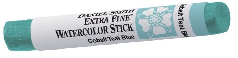 DANIEL SMITH Extra Fine Watercolor Paint, 12ml Stick, Cobalt Teal Blue, 284670032