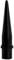 eeddoo Dehner Dehnstab Schwarz Acryl 16 mm