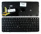 Power4Laptops Française avec Aiguille Noir Cadre Rétro-éclairé Noir Clavier pour Ordinateur Portable (PC) de Remplacement Compatible avec HP Elitebook 840 G1