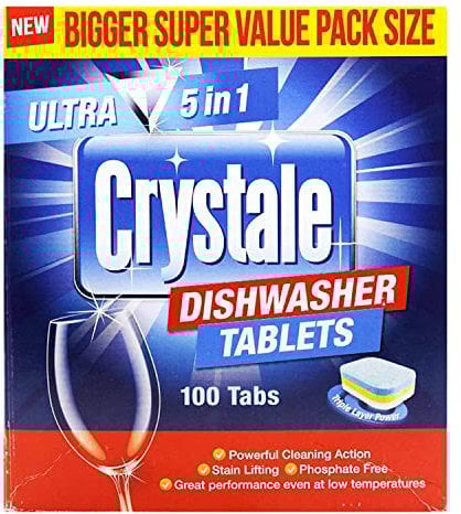 Crystale Dishwasher Tablets 100