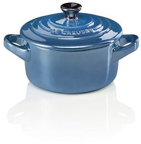 LE CREUSET MINI COCOTTE CERAMIQUE 10 cm Pearlized Light Marseille