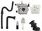 NIMOA Carburador - Adecuado for STIHL 024 026 MS240 MS260 Motosierra MS 240 260 WT194