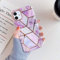 Tybiky iPhone SE2020/8/7 Case Glitter Marble Leaves Mobile Phone Case Transparent Gel TPU Silicone Protective Case Dried Flower Ultra Thin Bumper Case Cover Shell for iPhone SE2020/8/7 (Marble 17)