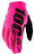 100%, BRISKER Gloves, Adult, XL, NEON PINK