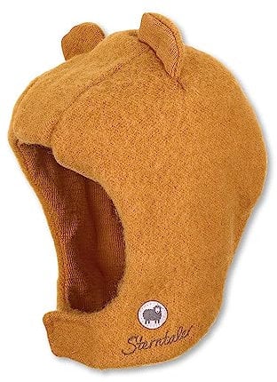 Sterntaler Unisex Baby Schalmütze Aus Wolle (Merino) Mütze, Rost, 45 EU