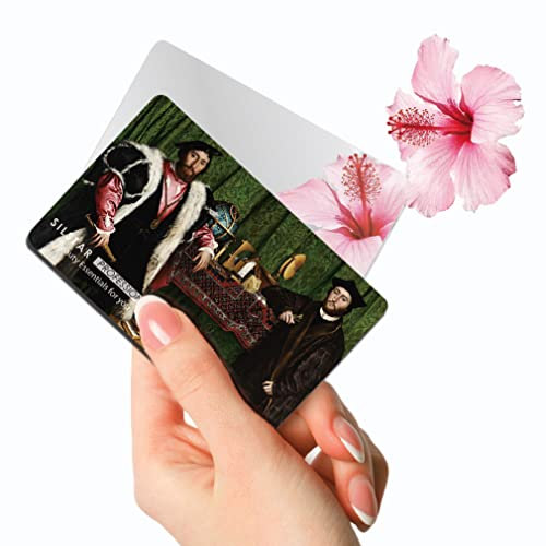 SILSTAR PROFESSIONAL Kompaktkartenspiegel, unzerbrechlicher Acryl-Schminkspiegel (Hans Holbein_The Ambassador) 152