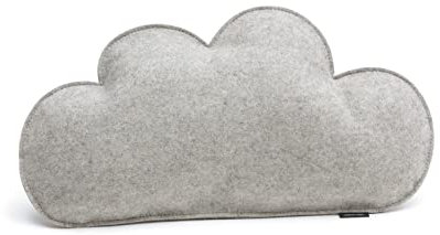 Hey Sign Kinder Kissen Wolke mit Hanffaser, Farbe:07 - Hellmeliert
