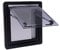 Ventana Caravana Ventana Camper 450 x 500 mm Ventana de exhibición lateral plegable ventana exterior empuje ventana con estor integrado y mosquitera (E13)