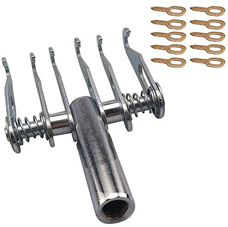 Generisch L-MEIQUN 6 Pin Dent Puller Quick Claw Puller Hook Straight Pulling Rings Slide Hammer Weld Washer Stud Welder Spot Welding Spotter
