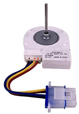LANGshaw 12v 220 ma DC Motor de reemplazo del Motor del Ventilador for el refrigerador de Doble Puerta Accesorios de Ventilador de refrigeración Leisurely