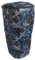 Wasserdichte Djembe Tasche - Afrikanische Trommel Rucksack, 10 Zoll, Camouflage Blau, Doppelschicht, Oxford Stoff, StoßFest, Tragetasche FüR Erwachsene