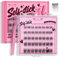 Self Adhesive Eyelashes 40Pcs Lash Clusters Press On Self Stick Lashes Reusable Self-adhesive Eyelash Clusters No Glue No Remover 1 Step Lashes Pre Glued Cluster Lashes Easy to Use(Bamboo,D-8-16mix)