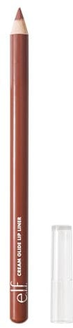 e.l.f. Cream Glide Lip Liner, modella e scolpisce le labbra, matita altamente pigmentata, finish semi-opaco, prodotto vegano e non testato sugli animali, Mauve Aside