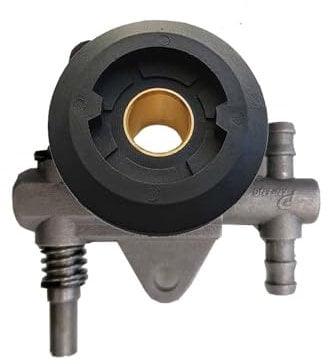 Pompa olio + vite senza fine in ottone 2 denti - Compatibile per motosega Zenoah G2500, G3300, GZ3500, G3800, Husqvarna, Alpina, Oleomac, Efco - Nuovo tipo