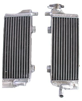 GPI Racing L+R radiatore in alluminio compatibile con KTM 125/200/250/300 SX/EXC/MXC 2008-2012 KTM125SX 250SX