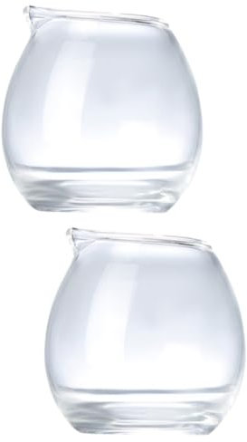 WHAMVOX 2piezas Mini Taza De Leche De Para Café y Salsa Para Decoración De Cocina