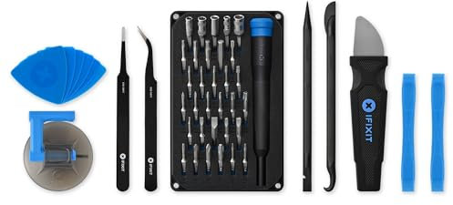 iFixit Pro Tech Go - Tragbares Mini-Elektronik-Reparaturwerkzeug-Set, Bit-Set für Handy, Laptop, PC, Heimwerker, IT-Techniker