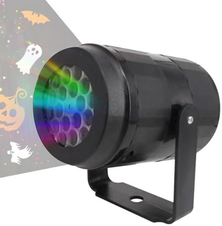 Arrovarp Lampada per proiettore di Halloween, Luci per proiettore di Halloween, Proiettore rotante Halloween, Lampada di proiezione a LED di Halloween per la decorazione di feste di raccolta notturne