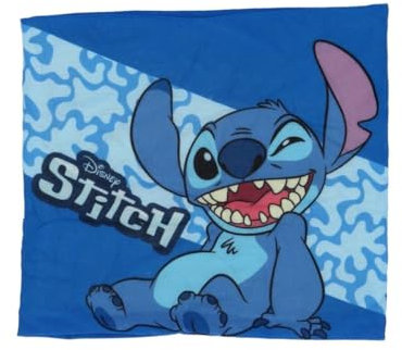 arlis Tour de cou Stitch Disney - Snood Stitch Bleu Caricature Unisexes-Enfants et Adultes