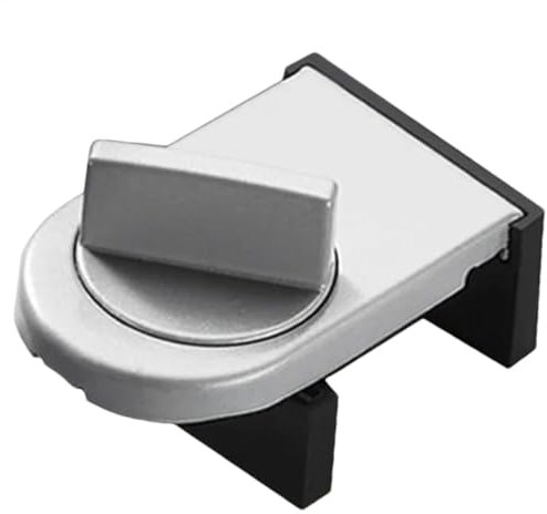 sicherung für Kinder, Kindersicherung für Schiebetüren - Aluminium-schloss, Schiebetür-Sicherheitsschloss,Diebstahlsicherung für kleine Kinder, verstellbares Sicherheitsschloss für