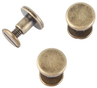 RiToEasysports Vietti a Testa Piatta a Testa Piatta - 20 Percento per - Piante di Riparazione Resistenti e Colorate (6.5MM)