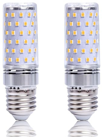 LiTlight E27 LED Bulbs 10W, 100W Halogen Equivalent, 3000K Warm White | 1100LM Lightbulb E27, LED Corn Bulbs ES for Bathroom, Hallways, Desk Lamp, Cooker Hood, Non-Dimmable, 2Pcs