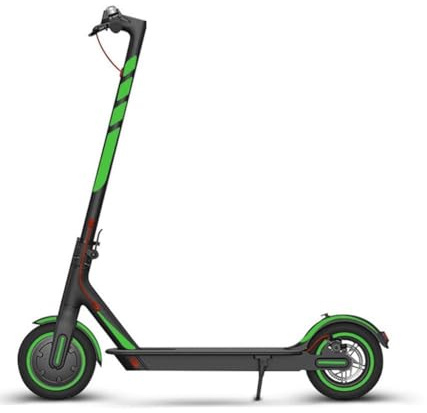 Gettimore Adesivo riflettente per scooter elettrico Xiaomi M365, set di adesivi di sicurezza in PVC, 36 x 28 cm, migliora la visibilità notturna, migliora la sicurezza di attraversamento stradale