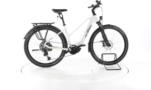 KTM E Bike Macina Style 720 Trekking E-Bike Damen 28 Zoll Elektrofahrrad, Bosch 85 Nm 750 Wh, 11 Gänge, Hydraulische Scheibenbremse 157-167 cm weiß (Generalüberholt)