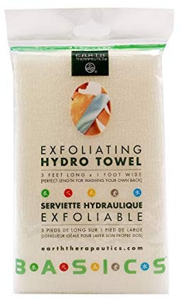 Earth Therapeutics Hydro Exfoliating Towel, 1 Each