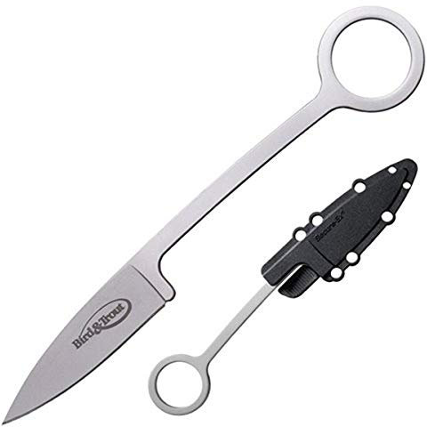 Bird & Trout, Steel Handle, Plain, Concealex Sheath
