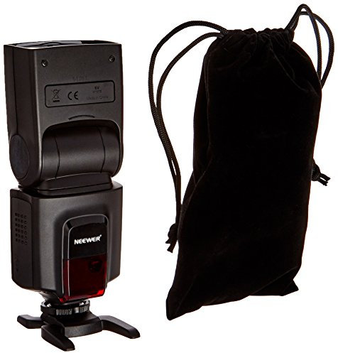 Neewer TT520 Blitz Speedlite für Canon/Nikon/Sony/Olympus/Panasonic/Pentax/Fujifilm/Sigma/Minolta/Leica SLR Digital Kamera mit Single-Kontakt Hot Shoe