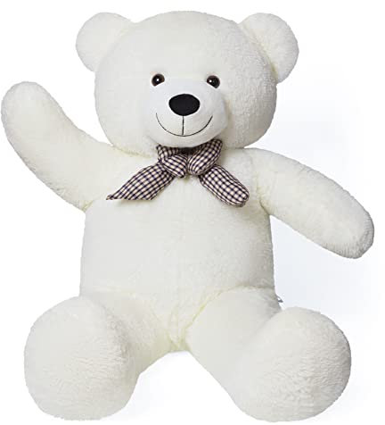YunNasi Riesen TeddyBär XXL Teddy Bär Großer Kuscheltier Stofftier Plüschbär mit süßer Schleife 120cm