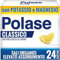 Polase Classico, Magnesio e Potassio, Integratore Alimentare, contro Stanchezza e Fatica Fisica, Caldo, Sali Minerali Organici, Gusto Limone, 24 Bustine