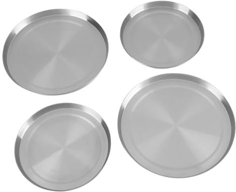 4Pcs/Set Plaques de Cuisson en Acier Inoxydable Couvre Couvre-cuisinière Protection électrique Gamme électrique Universelle