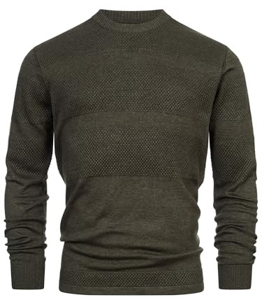 KRONSTADT Hannes Strickpullover, Grün, S