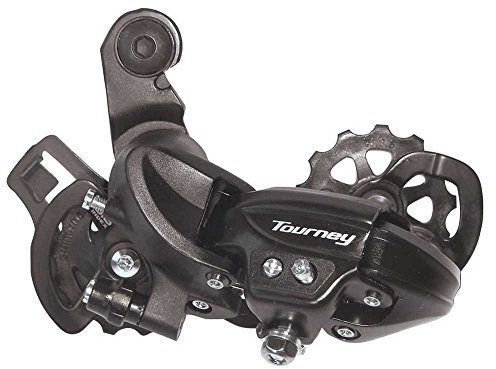 SHIMANO Schaltwerk Tourney RDTY 500 6/7- Fach o.Adapter Langer Käfig + Flicken