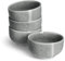 SPRINGLANE Schale klein 4er-Set - Geschirr Misty Cliff, Grau, Steingut Tafelservice