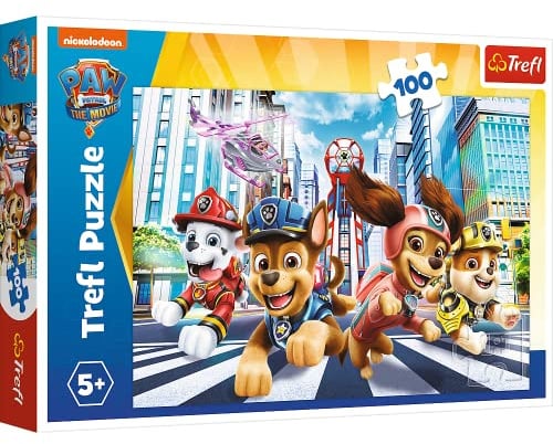 Trefl, Puzzle, Das Heldenteam, PAW Patrol, 100 Teile, für Kinder ab 5 Jahren