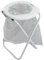 Crystals® Folding Toilet Seat, Outdoor Portable Toilet Chair for Camping Park Travel Fishing