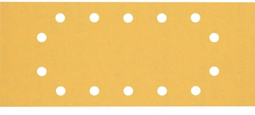 Bosch 10x EXPERT C470 Sandpaper (for Paint on wood, Hardwood, Ø 115x280 mm, Grit 120, Professional Accessory Orbital Sander)