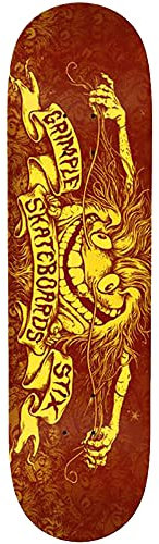 Skateboard Grimple Pricepoint, PP 8,25 x 32 cm, Burgunderrot