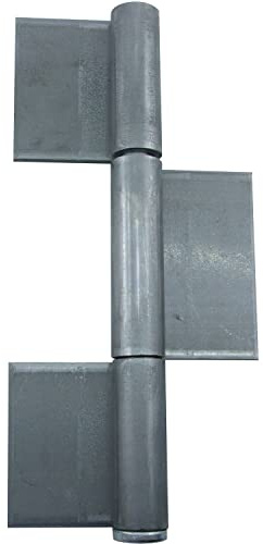 Konstruktionsband 3-teilig 270 x 50 x 5 mm, Stahl blank
