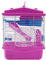 Jdeijfev Pet Cage pour hamster avec lucarne transparente double couche pour hamster Golden Hamster Pet Rose
