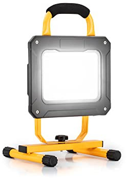 AdLuminis LED Akku Strahler Arbeitsleuchte Ersatz-Akku Adapter Converter 10W 20W 30W 50W (Baustrahler 30 Watt)