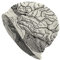 DJNGN Brain Structure Beanie-Mütze, modisch, lässig, warm, gestrickt, für Männer und Frauen