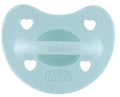 Chicco PhysioForma Gommotto Luxe, Ciuccio in Silicone 2-6 Mesi, Morbido e Delicato, Supporta la Respirazione Fisiologica Favorisce il Corretto Sviluppo della Bocca, 1 Pezzo, Bimbo
