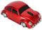 Sxhlseller Auto-Funkmaus, 2,4 GHz, Coole Sportwagen-Form, Kabellose Maus mit USB-Empfänger, LED-optische Kabellose Mäuse für Laptop-Desktop-Computer (Rot)