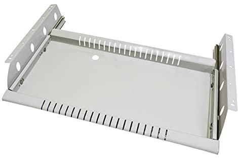 Tastaturablage unter dem Schreibtisch Stahl Tastaturablage verschiebbar unter dem Schreibtisch – für Tastaturablage – ausziehbare Plattform – höhenverstellbar, für die meisten Schreibtische